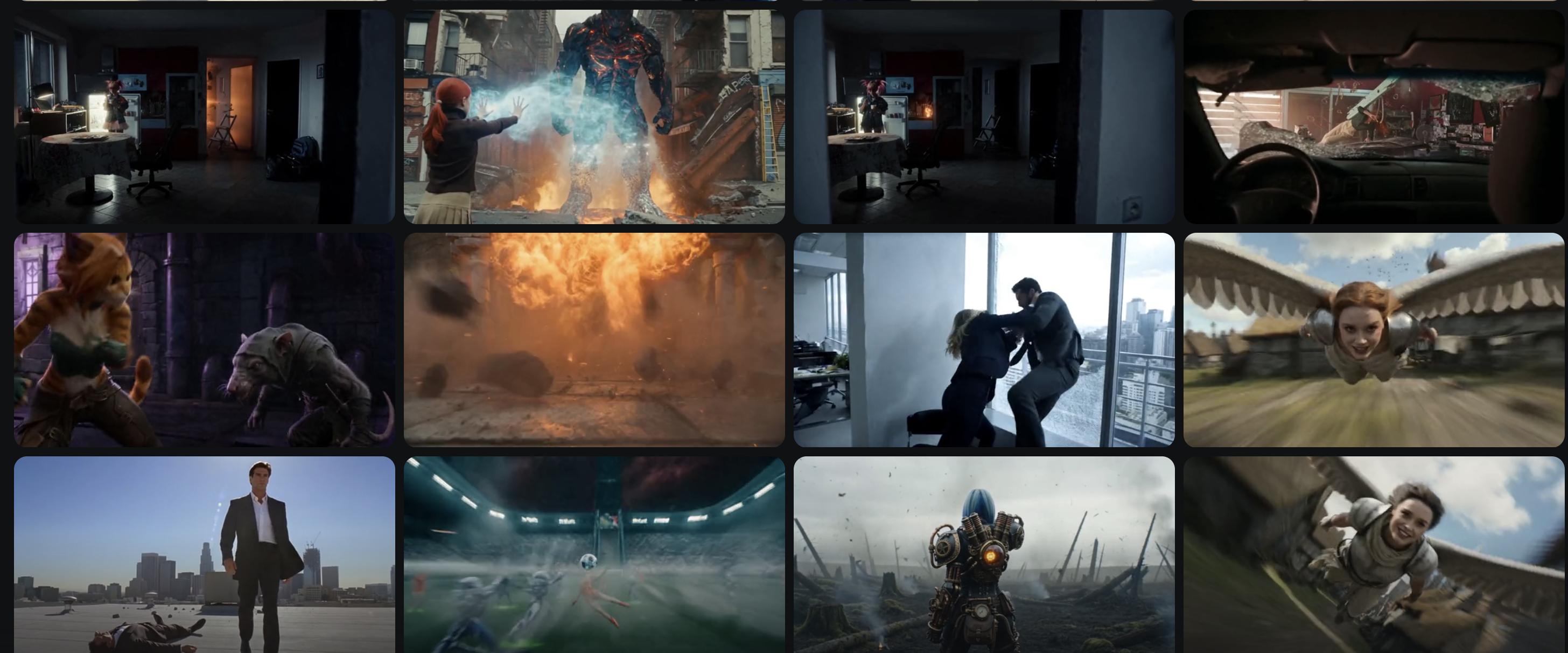 Commercial video work
